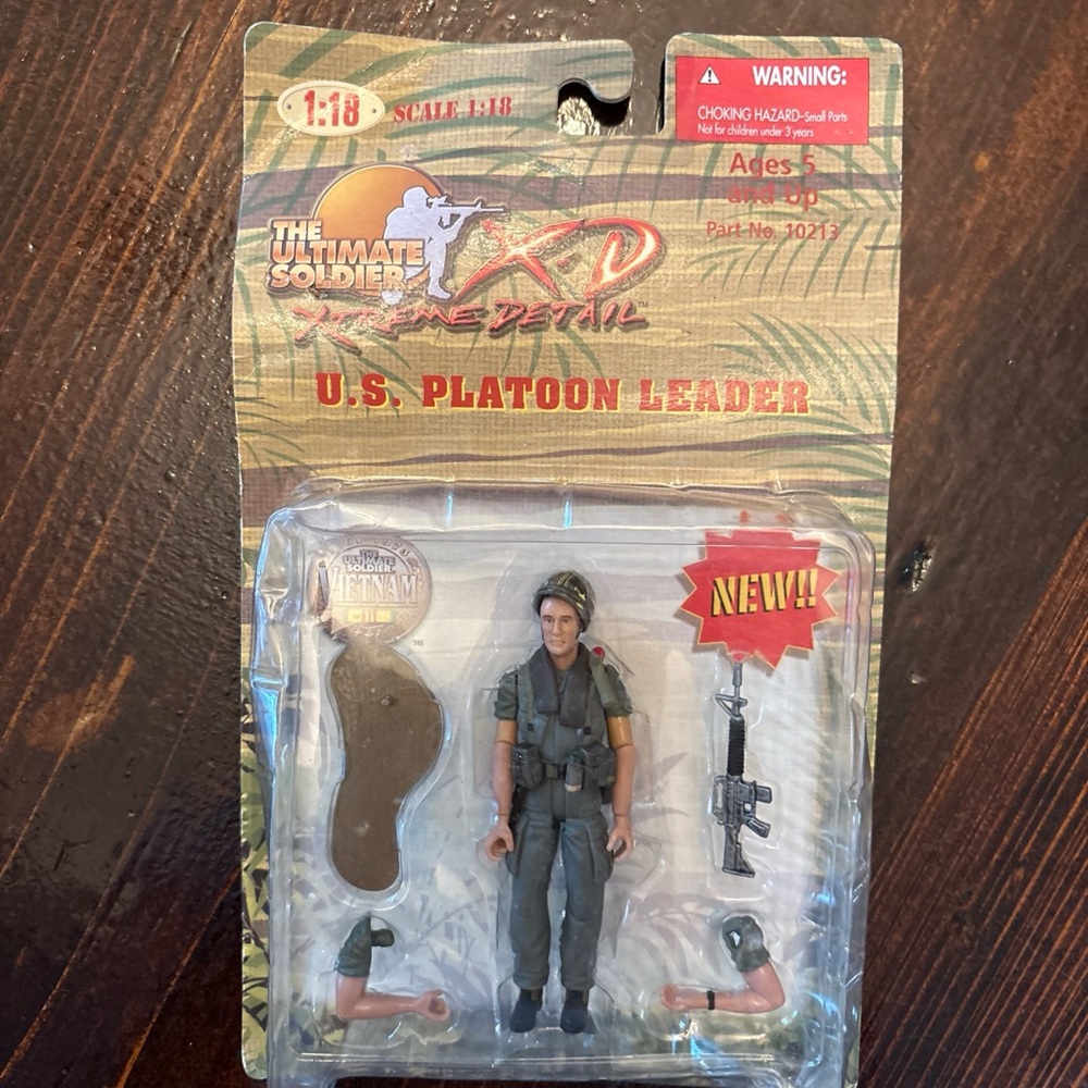 U.S. Platoon Leader Action Figure vintage